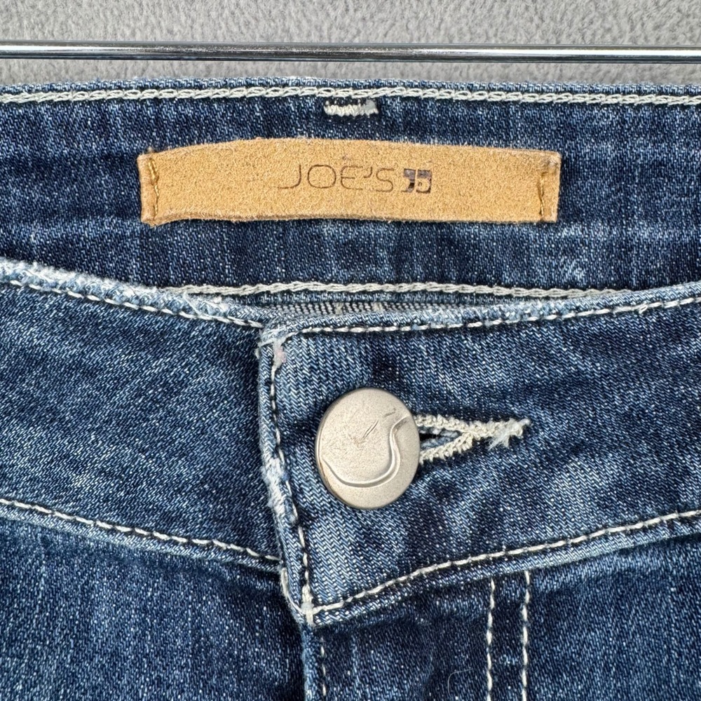 Joe's Jeans Women's Skinny Ankle Patch Denim Dark Wash Size 29 - Picture 3 of 7